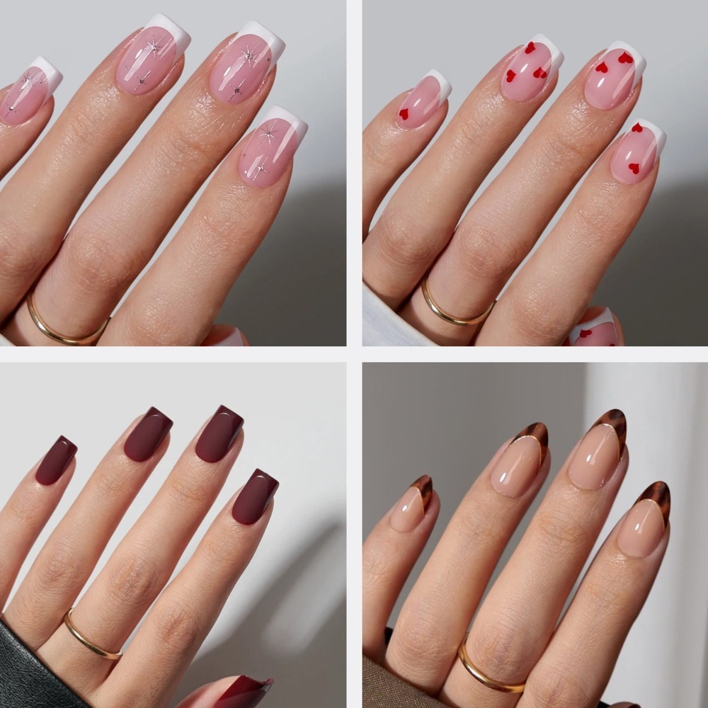 BTArtboxNails Press-On Square Nails Bundle (12 sets) – Soft Gel – Reusable – NWT